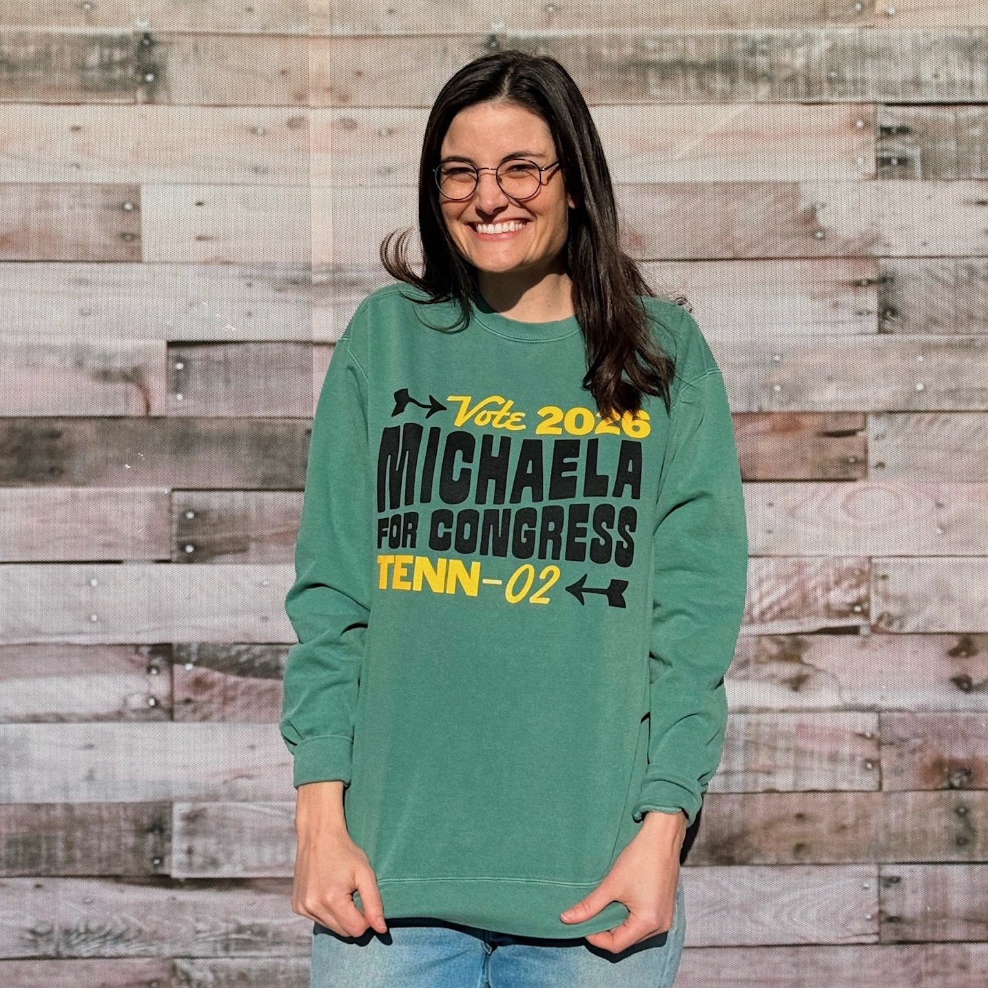 Vote Michaela 2026 Sweatshirt