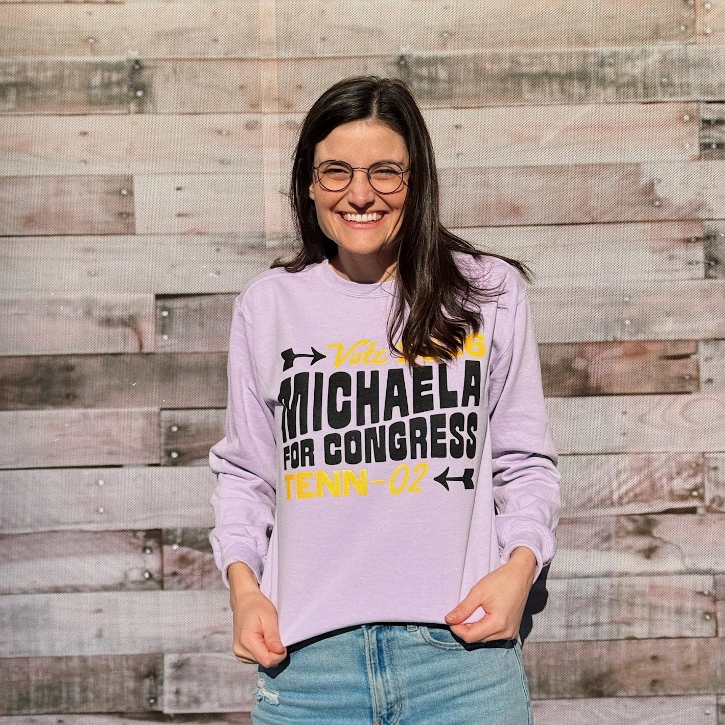 Vote Michaela 2026 Sweatshirt