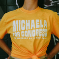 Michaela for Congress Orange T-Shirt
